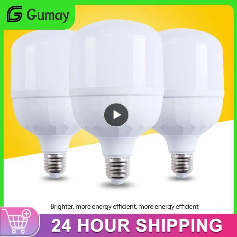 

E27 220V Three-proof LED Bulb Household Energy-saving Bulb 5W 10W 15W 20W 30W 45W 65W 2835 Highlight Chip Bulb For Home Mall