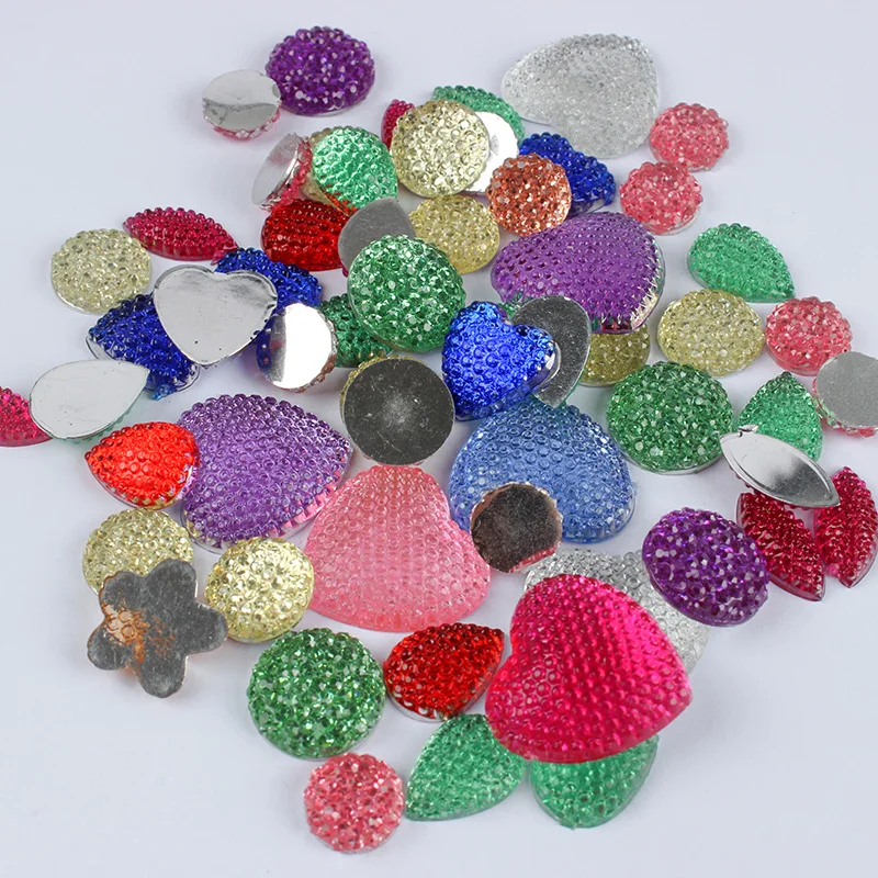 Mix color Mix shape 100Pcs/pack Resin Gypsophila Decorations For DIY Crafts Hair Clips Embellishments Beads
Mix color Mix shape 100Pcs/pack Resin Gypsophila Decorations For DIY Crafts Hair Clips Embellishments Beads