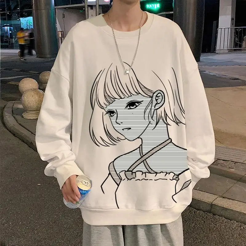 Свитшот женский в стиле ретро, уличная одежда в стиле хип-хоп, пуловер с японским аниме принтом в стиле Харадзюку, Y2k, осень
Свитшот женский в стиле ретро, уличная одежда в стиле хип-хоп, пуловер с японским аниме принтом в стиле Харадзюку, Y2k, осень