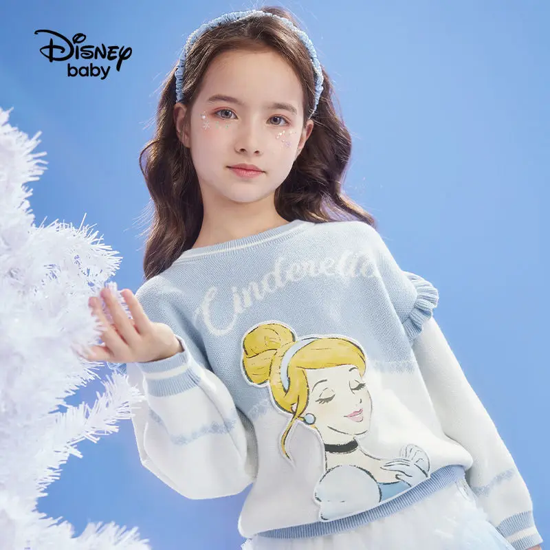 Disney Girls Sweater Pullover Hit Color Stitching Sweater Fall Korean Children's Children's Clothing Tops
Disney Girls Sweater Pullover Hit Color Stitching Sweater Fall Korean Children's Children's Clothing Tops