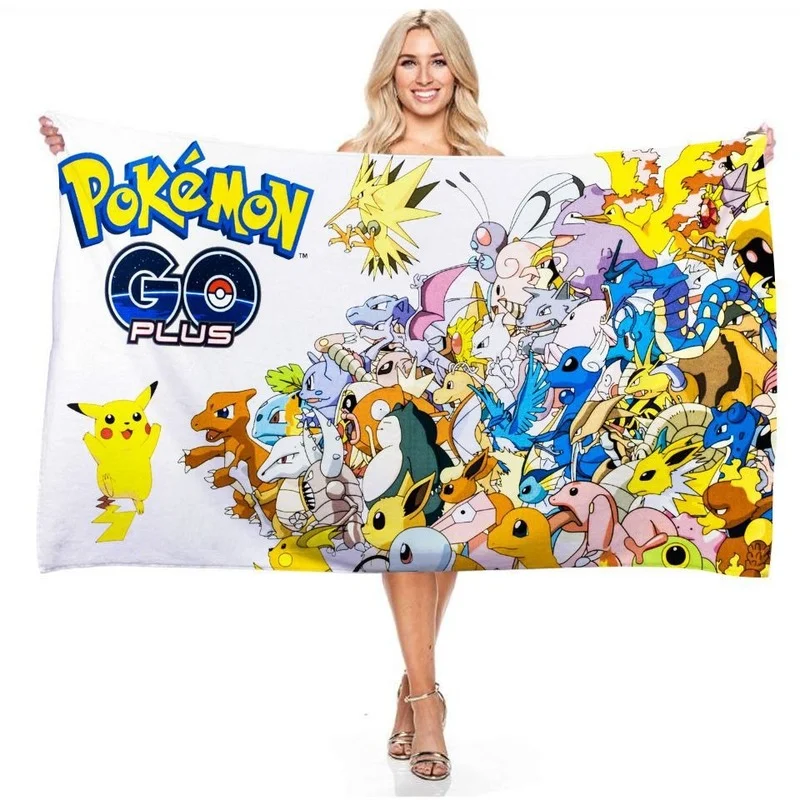 Anime Anime Figure Pokémon Pikachu Cute Children's Home Bath Towel Beach Towel Thin Blanket Microfiber 70x140cm-140x180cm Gift
Anime Anime Figure Pokémon Pikachu Cute Children's Home Bath Towel Beach Towel Thin Blanket Microfiber 70x140cm-140x180cm Gift