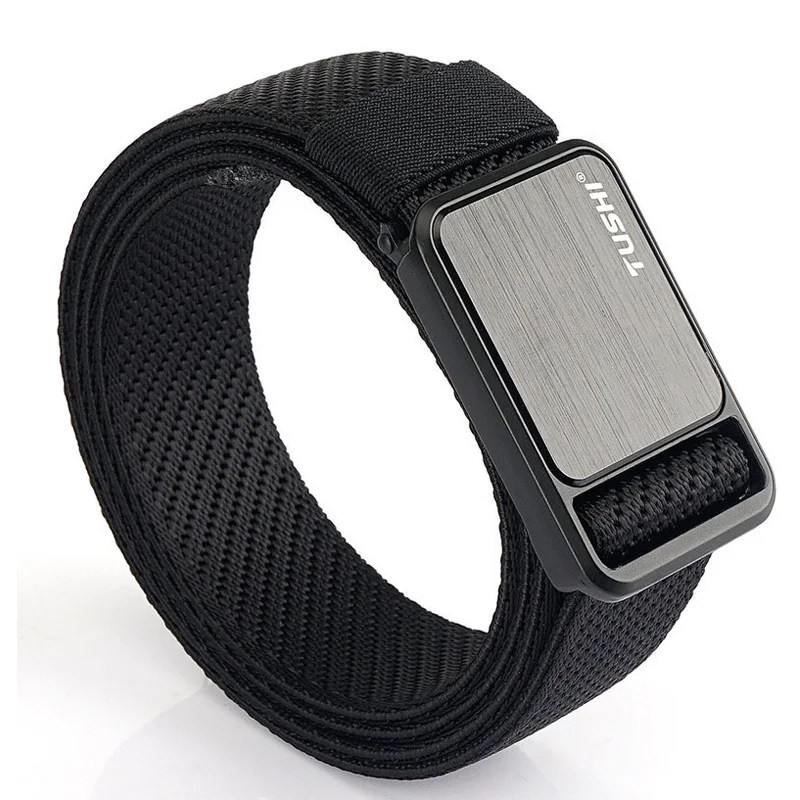 New Quick Release Magnetic Buckle Outdoor Men's Tooling Nylon Belt Commuter All-match Elastic Belt Trousers Belt BLL8010
New Quick Release Magnetic Buckle Outdoor Men's Tooling Nylon Belt Commuter All-match Elastic Belt Trousers Belt BLL8010
