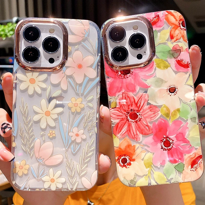 Fashion Flowers Transparent Phone Case For iphone 11 12 13 Pro Max XS X XR 7 8 Plus SE 2020 Max Shockproof Bumper Back Cover
Fashion Flowers Transparent Phone Case For iphone 11 12 13 Pro Max XS X XR 7 8 Plus SE 2020 Max Shockproof Bumper Back Cover