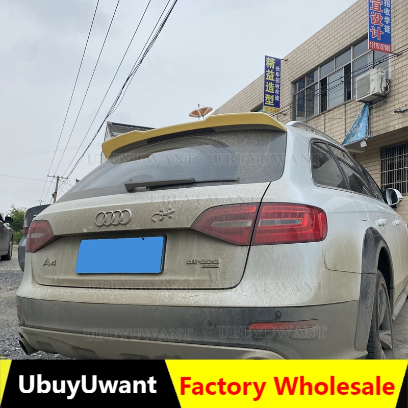 For Audi A4 B8 Allroad Avant 2008-2016 Roof Spoiler ABS Plastic Gloosy Black Spoiler Rear Wing Car Tail Wing Decoration
For Audi A4 B8 Allroad Avant 2008-2016 Roof Spoiler ABS Plastic Gloosy Black Spoiler Rear Wing Car Tail Wing Decoration