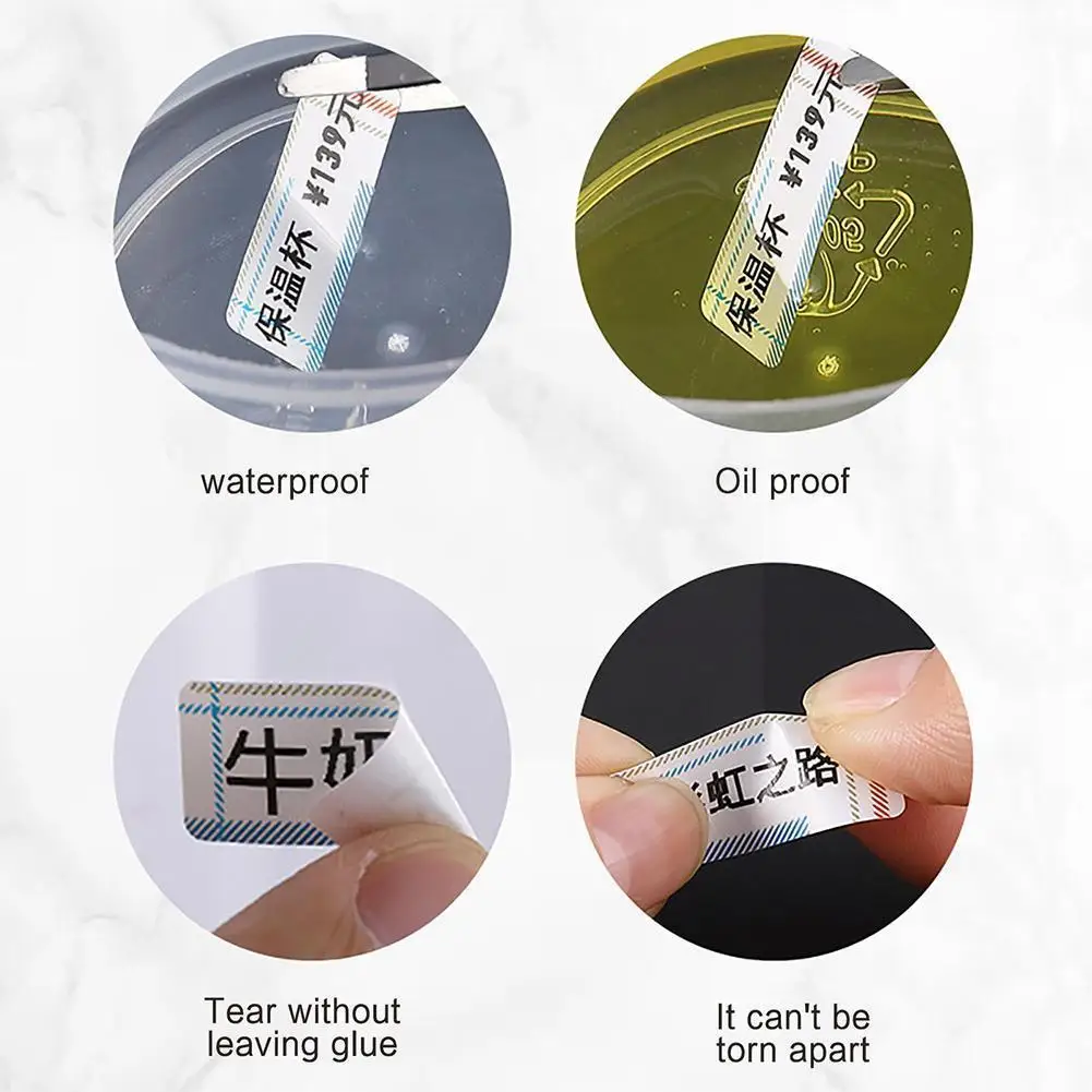 Label Paper White Label Sticker D11 Label Tape 12mm Scratch-resistant Sticker Portable Name Printing Labels Self-adhe Label P9l5 
Label Paper White Label Sticker D11 Label Tape 12mm Scratch-resistant Sticker Portable Name Printing Labels Self-adhe Label P9l5