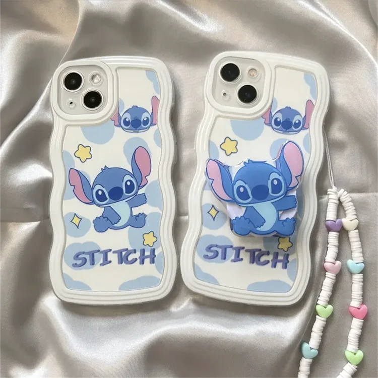 Cute Disney stitch with bracket Bracelet Phone Case For Iphone 11 12 13 14 Pro Max X Xs Xr Y2k Girl Anti-drop wave Soft Cover
Cute Disney stitch with bracket Bracelet Phone Case For Iphone 11 12 13 14 Pro Max X Xs Xr Y2k Girl Anti-drop wave Soft Cover