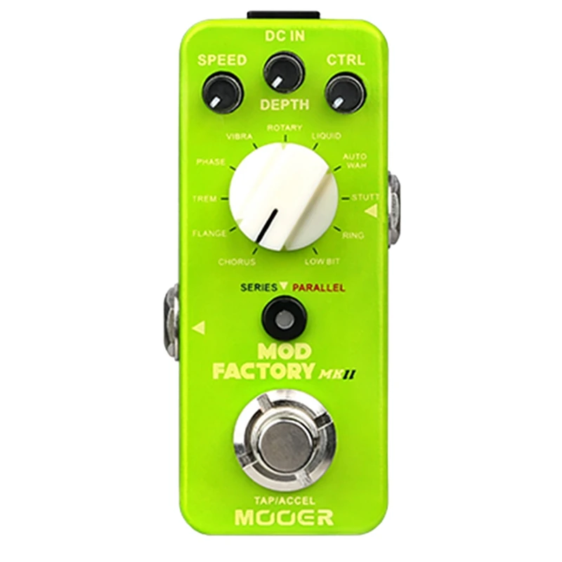 MOOER Mod Factory MKII Multi Modulation Guitar Effect Pedal Electric Effects Stompbox True Bypass With 11 Algorithms
MOOER Mod Factory MKII Multi Modulation Guitar Effect Pedal Electric Effects Stompbox True Bypass With 11 Algorithms