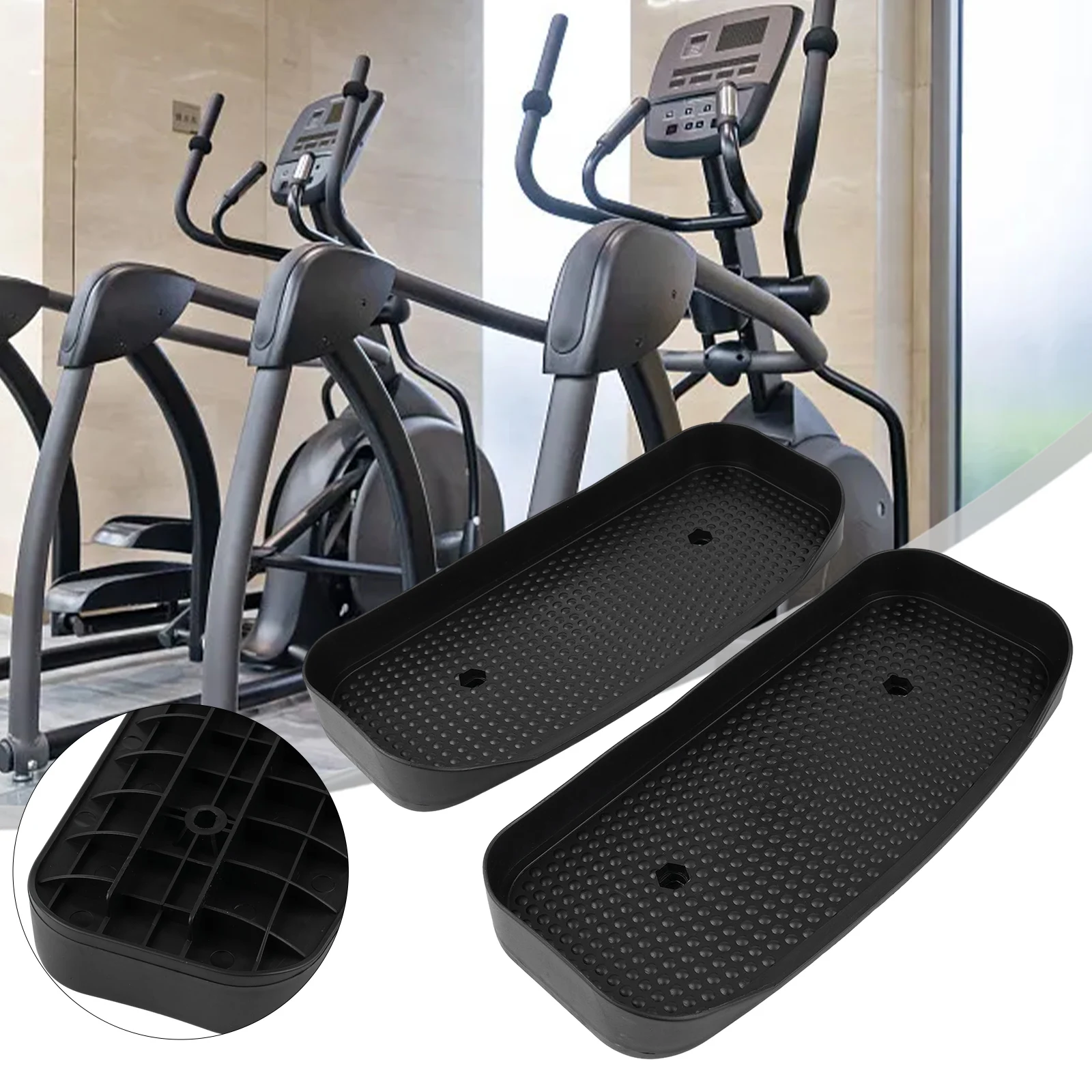 High Quality Foot Pedal Pedal 34.5*15cm 600g ABS Accessories Black Elliptical Hole Replacements Outdoor Sports
High Quality Foot Pedal Pedal 34.5*15cm 600g ABS Accessories Black Elliptical Hole Replacements Outdoor Sports
