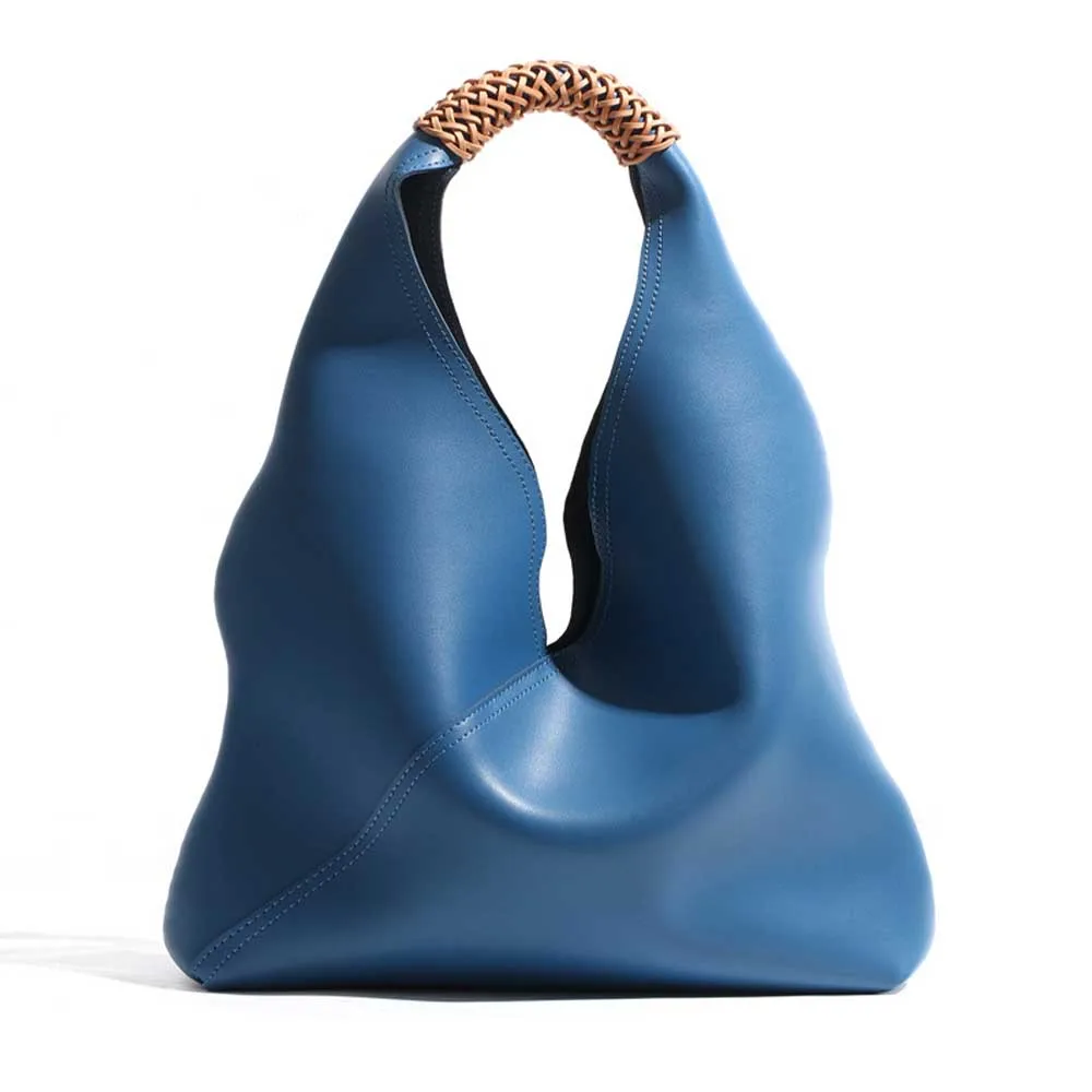 MS Fashion Tote for Women Unique Designer French Luxury Genuine Leather Shoulder Large Handbag Minimalist Fashion Bag Blue 2023
MS Fashion Tote for Women Unique Designer French Luxury Genuine Leather Shoulder Large Handbag Minimalist Fashion Bag Blue 2023