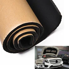 30*50cm Car Sound Proofing Deadener Foam Self-Adhesive Automobile Interior Parts Heat Insulation Soundproof Tools