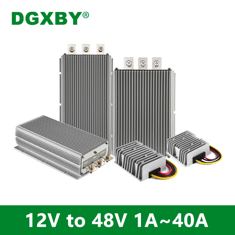 

DGXBY 12V to 48V Boost DC Power Converter 10-20V to 36V Voltage Regulator 10A 20A 30A 40A for Car/Truck CE RoHS Certificatio