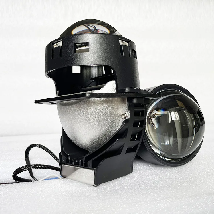 Car LED Headlights Double Light BI LED Projector Lens Double Lamp Cup 60W High Power Fisheye 3 Inch Laser Type High Beam Gun
Car LED Headlights Double Light BI LED Projector Lens Double Lamp Cup 60W High Power Fisheye 3 Inch Laser Type High Beam Gun