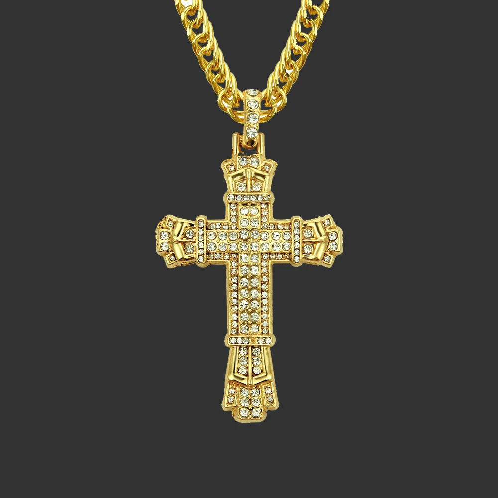 Europe and America New Hip Hop Cubic Zircon Cross Pendant Necklace Men Accessories Valentine Man Chain Cool Stuff Free Shiping
Europe and America New Hip Hop Cubic Zircon Cross Pendant Necklace Men Accessories Valentine Man Chain Cool Stuff Free Shiping