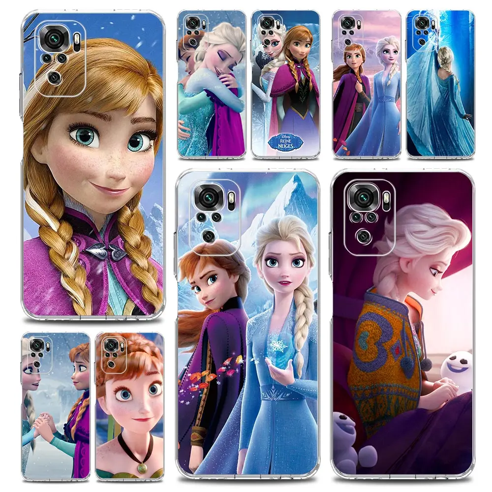 Cute Elsa Princess Phone Case For Xiaomi Redmi Note 11 9S 9 8 10 Pro 7 8T 9C 9A 8A K40 Pro 11T 5G Silicone Clear Cover Coque
Cute Elsa Princess Phone Case For Xiaomi Redmi Note 11 9S 9 8 10 Pro 7 8T 9C 9A 8A K40 Pro 11T 5G Silicone Clear Cover Coque