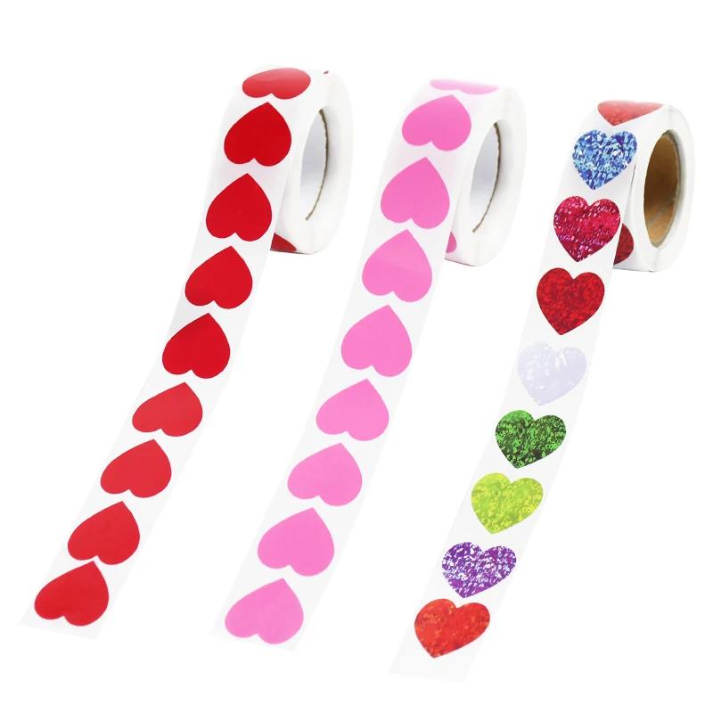 500pcs Love Rainbow Stickers Red Heart Shape Labels Gift Packaging Party Wedding Valentine's Day Decoration Stationery Sticker
500pcs Love Rainbow Stickers Red Heart Shape Labels Gift Packaging Party Wedding Valentine's Day Decoration Stationery Sticker