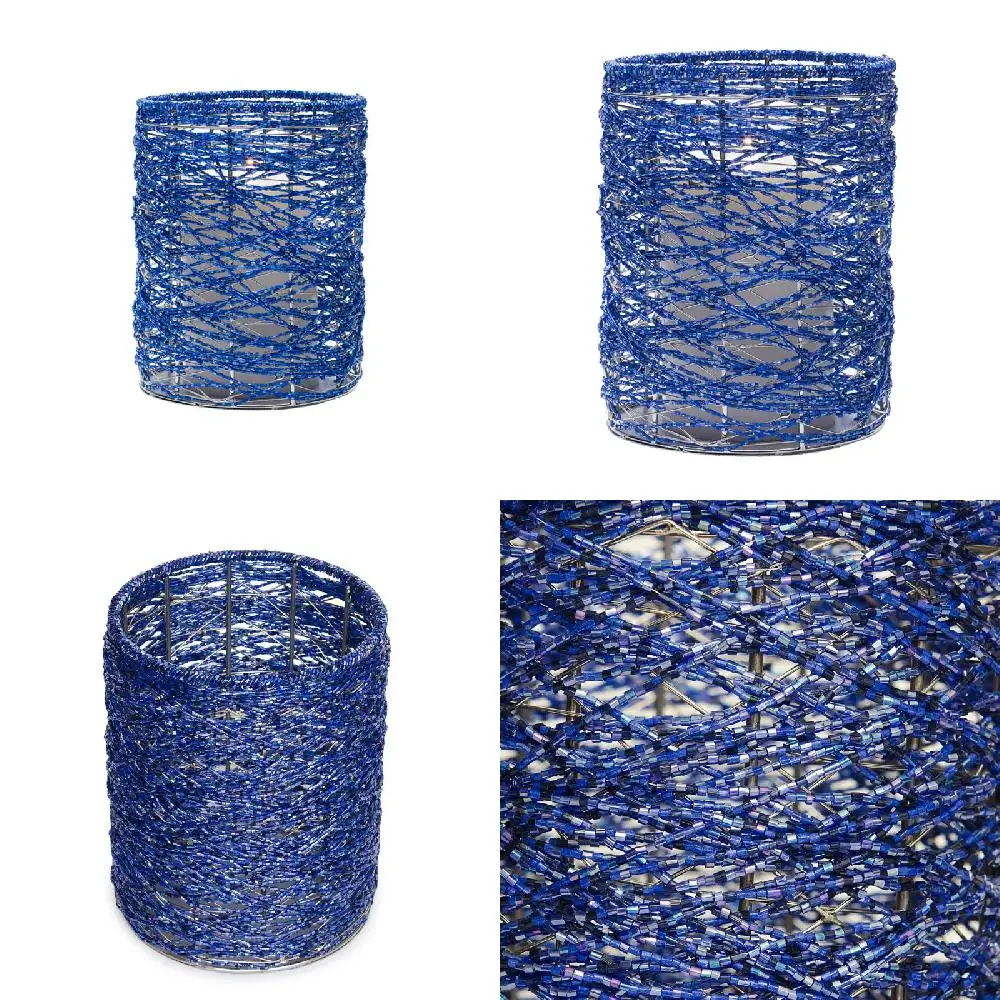 Fascinating Tall Blue Handcrafted Glass Bead Candle Holder - Perfect Home Decoration
Fascinating Tall Blue Handcrafted Glass Bead Candle Holder - Perfect Home Decoration