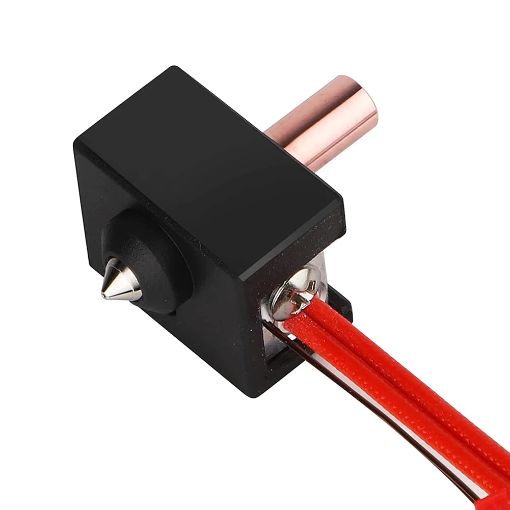 Hot Sale Printer Accessories Copper Nozzle Copper Plated Extruder Heater Block Kit Heatbreak High Temperature 300℃
Hot Sale Printer Accessories Copper Nozzle Copper Plated Extruder Heater Block Kit Heatbreak High Temperature 300℃