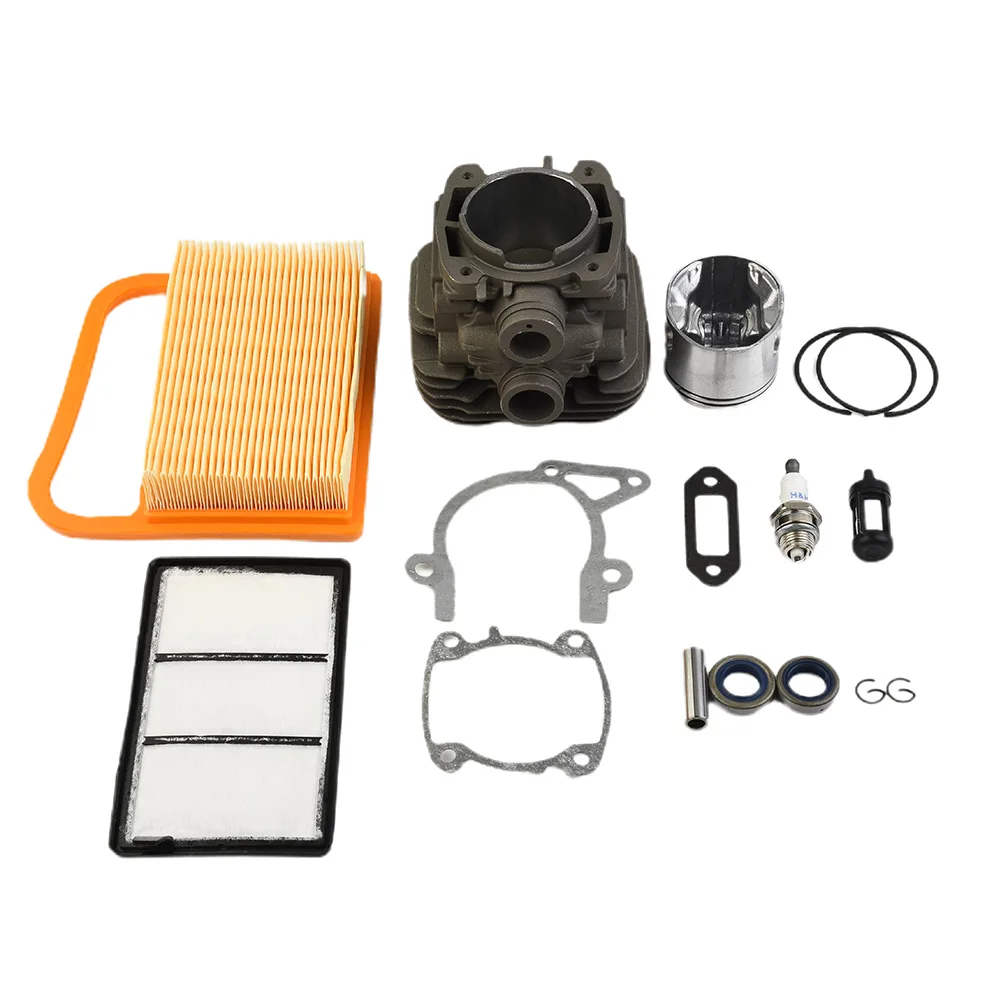 Cylinder Filter Spark Plug Piston Group Gasket Kit For Stihl TS410 TS420 Generator Garden Power Tool Replacement Part Accs
Cylinder Filter Spark Plug Piston Group Gasket Kit For Stihl TS410 TS420 Generator Garden Power Tool Replacement Part Accs