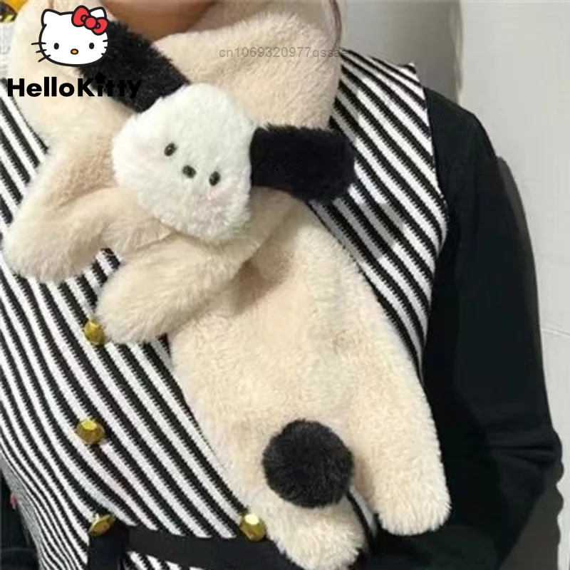 Sanrio Pochacoo теплая верхняя одежда кольцо женские шарфы Симпатичные хлопковые утепленные трендовые стильные зимние осенние шерстяные Y2k мягки...
Sanrio Pochacoo теплая верхняя одежда кольцо женские шарфы Симпатичные хлопковые утепленные трендовые стильные зимние осенние шерстяные Y2k мягки...