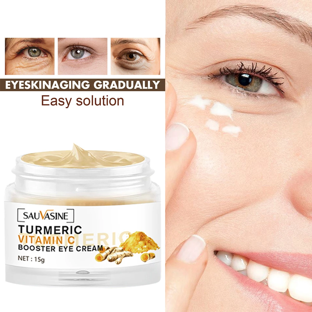 15ml Turmeric Vitamin C Eye Cream Anti-Aging Dark Circles Anti-Wrinkles Remover Lift Firm Eye Skin Eye Moisturizer Eye Skin Care
15ml Turmeric Vitamin C Eye Cream Anti-Aging Dark Circles Anti-Wrinkles Remover Lift Firm Eye Skin Eye Moisturizer Eye Skin Care
