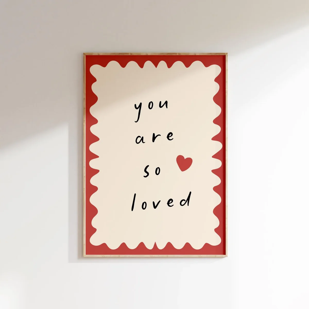 Постер "You Are So Loved" на холсте
Постер "You Are So Loved" на холсте