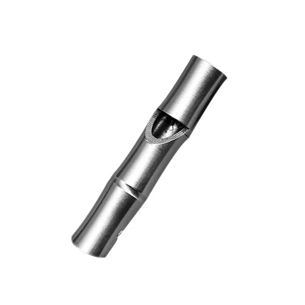 Delicate Survival Whistle with Hanging Hole Stainless Steel Survival Whistle Sturdy Round Edge Whistle Outdoor Sports
Delicate Survival Whistle with Hanging Hole Stainless Steel Survival Whistle Sturdy Round Edge Whistle Outdoor Sports