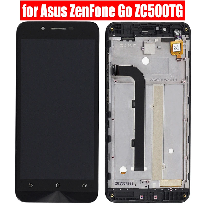 Оригинальный ЖК-дисплей для Asus ZenFone Go ZC500TG матричный экран Z00VD дигитайзер в сборе Сенсорная панель ZC500TG ЖК-экран Рамка
Оригинальный ЖК-дисплей для Asus ZenFone Go ZC500TG матричный экран Z00VD дигитайзер в сборе Сенсорная панель ZC500TG ЖК-экран Рамка