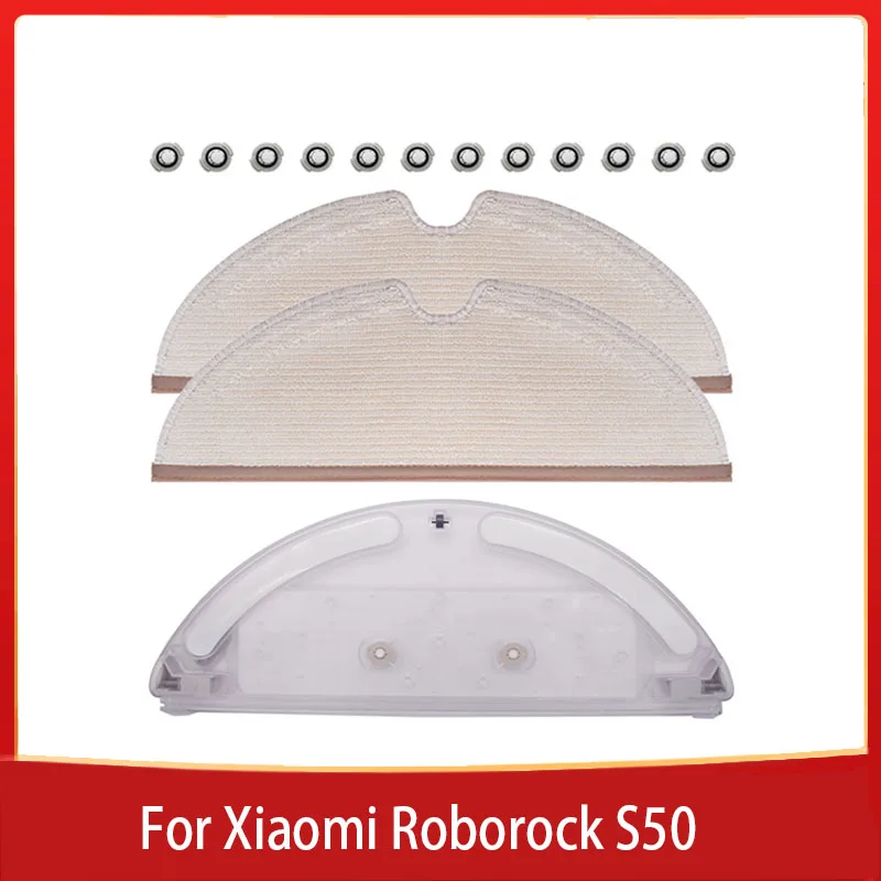 Mop Cloths Pad Water Tank Filter Kit For Xiaomi Roborock S50 S51 S55 T60 T61 Vacuum Cleaner Parts Accessories Dry Wet Mop Cloth
Mop Cloths Pad Water Tank Filter Kit For Xiaomi Roborock S50 S51 S55 T60 T61 Vacuum Cleaner Parts Accessories Dry Wet Mop Cloth