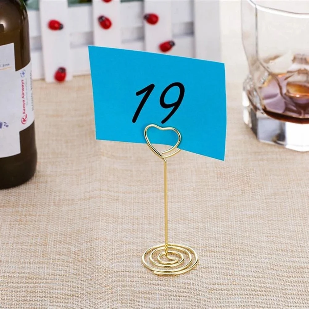 10Pcs Rose Gold Heart Shape Photo Holder Stands Table Number Holders Place Card Paper Menu Clips For Wedding Party Decoration
10Pcs Rose Gold Heart Shape Photo Holder Stands Table Number Holders Place Card Paper Menu Clips For Wedding Party Decoration