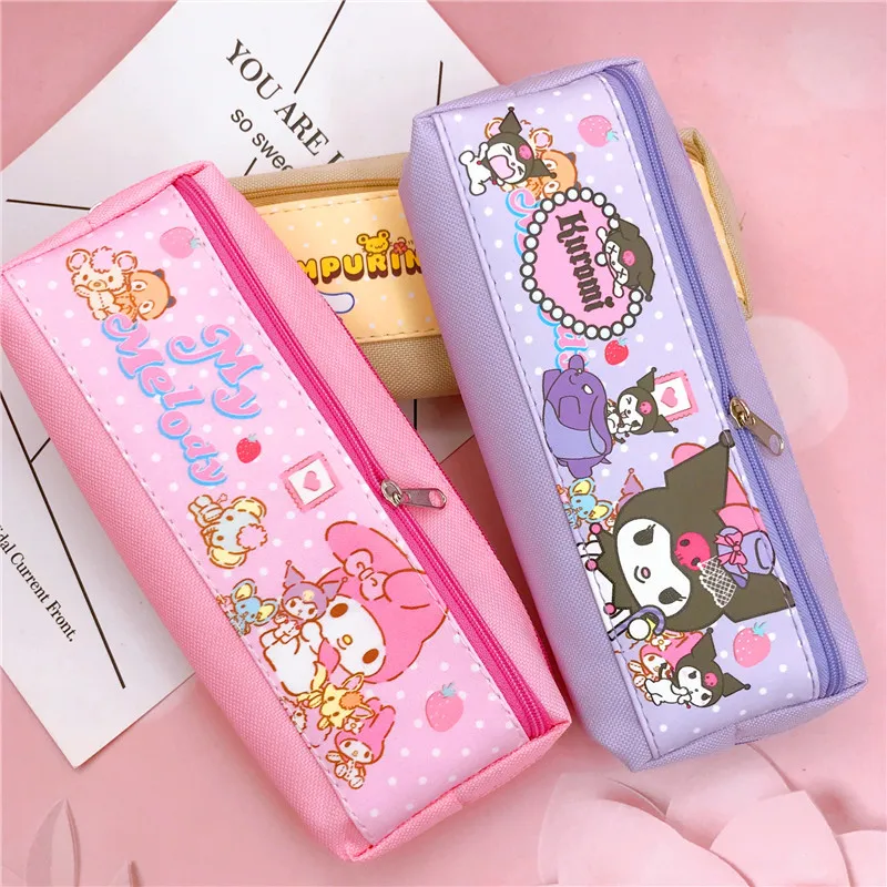 Sanrio Pencil Case Kawaii Bags Kuromi Storage Bag My Melody Anime Kitty Student Stationery Box Cartoon School Supplies for Kids
Sanrio Pencil Case Kawaii Bags Kuromi Storage Bag My Melody Anime Kitty Student Stationery Box Cartoon School Supplies for Kids