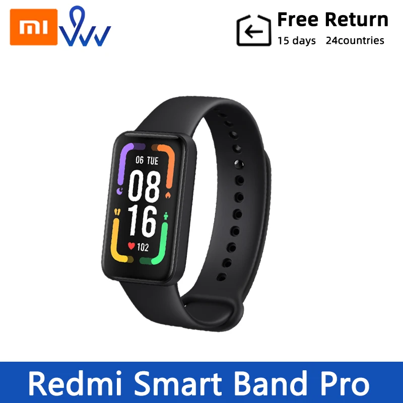 Оригинальный Redmi смарт-браслет Pro 1 47 дюйма полноразмерный AMOLED дисплей Bluetooth 5 0