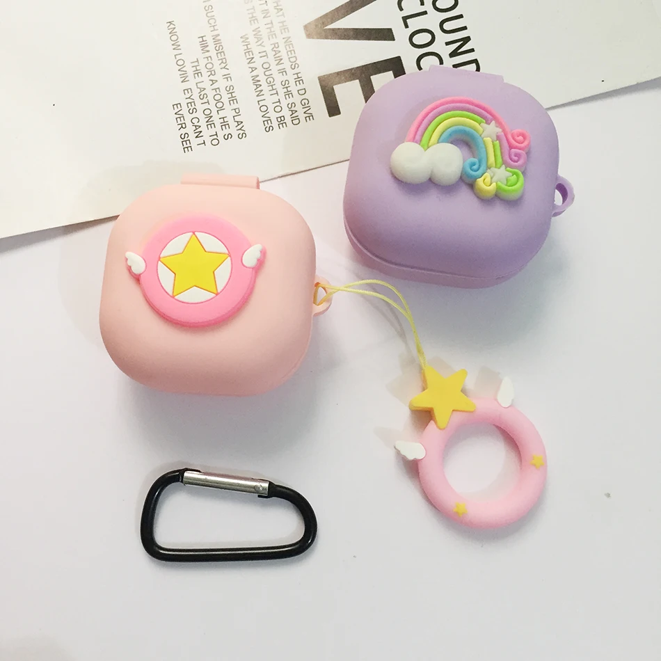 Cute Cartoon / Rainbow Case For Samsung Galaxy buds 2 Pro / buds live/ buds Pro TWS Bluetooth Earphone Case soft protect Cover
Cute Cartoon / Rainbow Case For Samsung Galaxy buds 2 Pro / buds live/ buds Pro TWS Bluetooth Earphone Case soft protect Cover