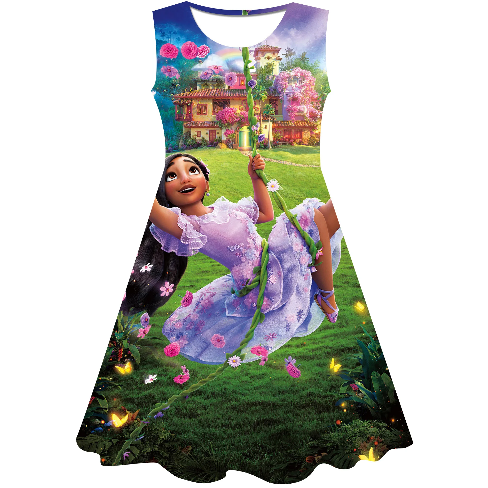 Charm Encanto Costume Frozen 1&2 Anna Elsa Princess Dress For Girls Isabella Mirabel Birthday Party Gown Kids Christmas Cosplay
Charm Encanto Costume Frozen 1&2 Anna Elsa Princess Dress For Girls Isabella Mirabel Birthday Party Gown Kids Christmas Cosplay