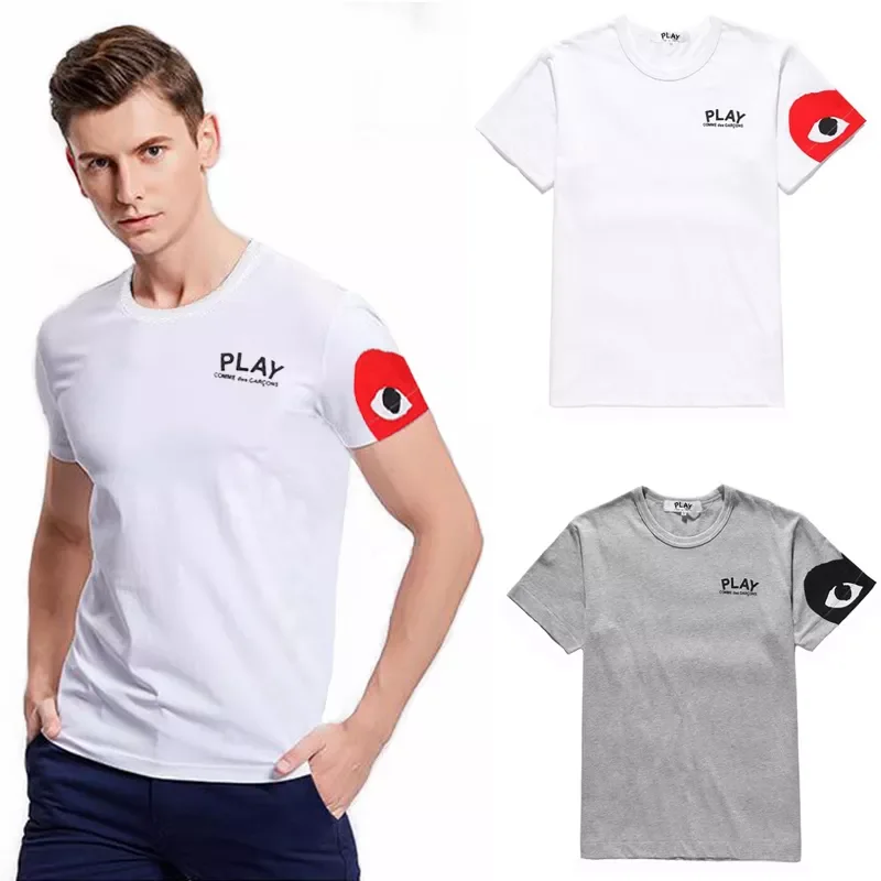 2023NEW Des Garcons Summer Men Women T-shirt Printing Heart Eyes Letter O-Neck Short-sleeved Cotton T-shirt Men Women T-shirt
2023NEW Des Garcons Summer Men Women T-shirt Printing Heart Eyes Letter O-Neck Short-sleeved Cotton T-shirt Men Women T-shirt