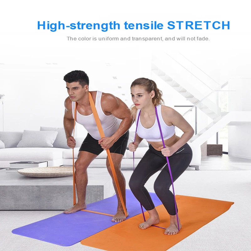 Resistance Bands 208cm Long Elastic Fitness Rubber Bands Resist Band For Home Gym Workout Expander Strength Trainning Equipment
Resistance Bands 208cm Long Elastic Fitness Rubber Bands Resist Band For Home Gym Workout Expander Strength Trainning Equipment
