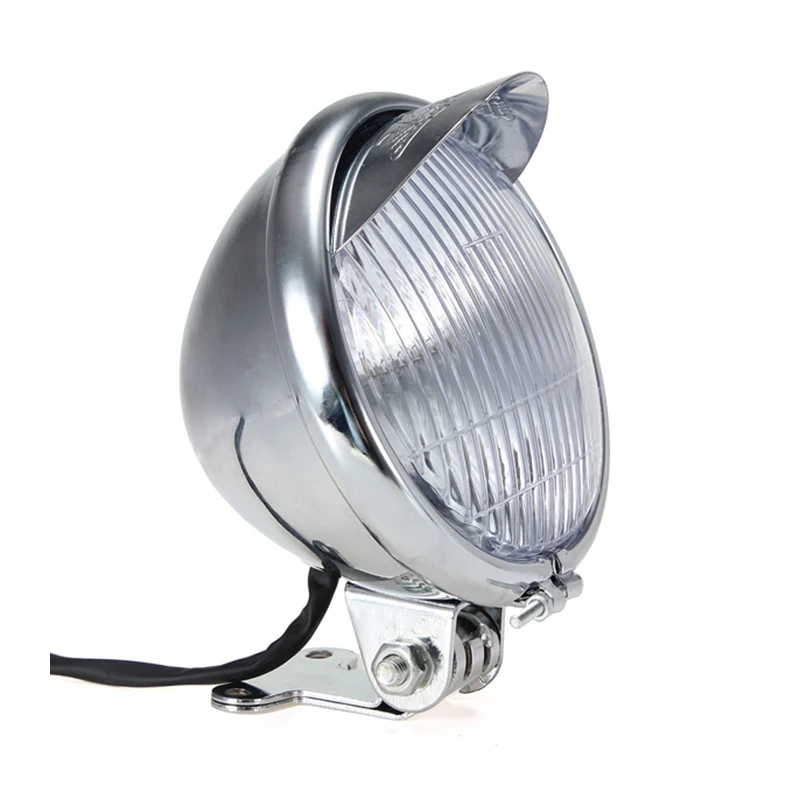 Chrome Motorcycle Headlight HiLow Beam 5.5inch Custom Cruiser Chopper Bobber Moto Accessories Enduro Fog Front Light
Chrome Motorcycle Headlight HiLow Beam 5.5inch Custom Cruiser Chopper Bobber Moto Accessories Enduro Fog Front Light