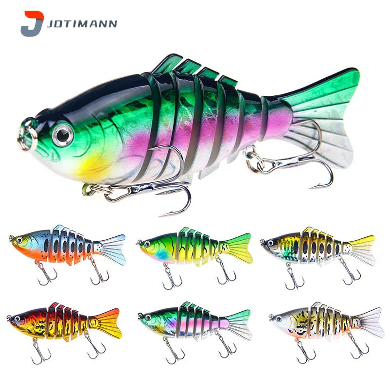 NEW Multi-Section Artificial Bionic Bait 6pcs 15.6g10cm Minnow Spinning Fishing Lure Carp Striped Bass Pesca Sea Trolling Tackle
NEW Multi-Section Artificial Bionic Bait 6pcs 15.6g10cm Minnow Spinning Fishing Lure Carp Striped Bass Pesca Sea Trolling Tackle