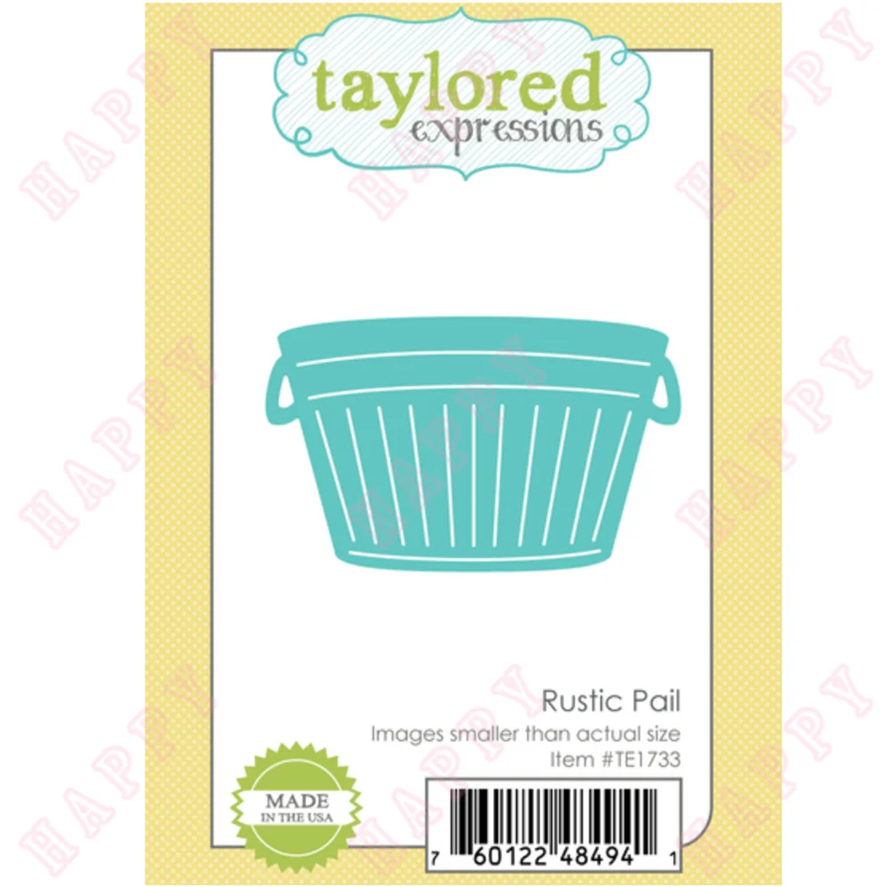 New Rustic Pail Metal Cutting Dies For Scrapbooking Diary Decoration DIY Greeting Card Handmade Paper Craft Embossing Template
New Rustic Pail Metal Cutting Dies For Scrapbooking Diary Decoration DIY Greeting Card Handmade Paper Craft Embossing Template