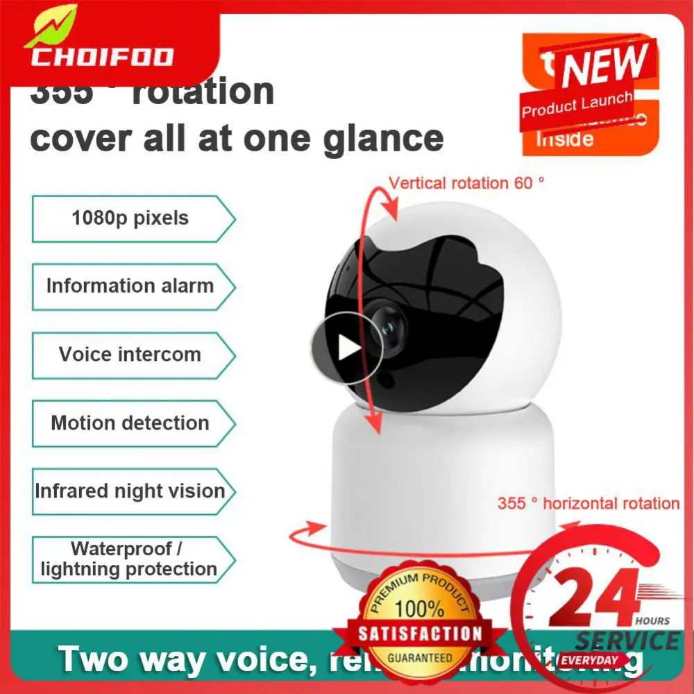 Surveillance Camera 2mp Ip Camera Two Way Audio Wifi Wireless Baby Monitor Automatic Tracking Tuya Smart Camera Smart Home 
Surveillance Camera 2mp Ip Camera Two Way Audio Wifi Wireless Baby Monitor Automatic Tracking Tuya Smart Camera Smart Home