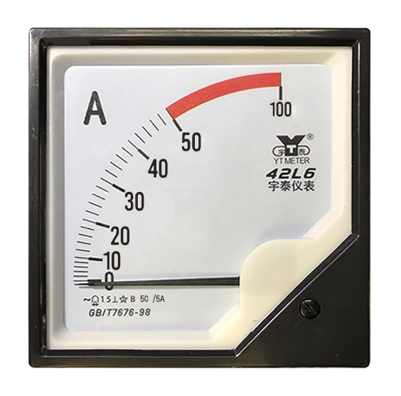 Индивидуальный Амперметр перегрузки переменного тока 42l6 50/5 A Амперметр 2 раза
Индивидуальный Амперметр перегрузки переменного тока 42l6 50/5 A Амперметр 2 раза