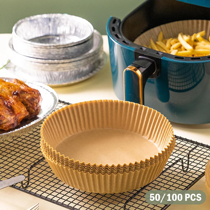 50/100PCS Disposable Air Fryer Pad Baking Non-Stick Pad Steamer Oil Absorbent Paper Food Paper Pad Fryer Paper
50/100PCS Disposable Air Fryer Pad Baking Non-Stick Pad Steamer Oil Absorbent Paper Food Paper Pad Fryer Paper