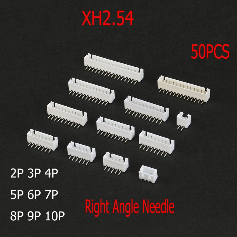 50 шт. XH2.54 2,54 мм Прямоугольный гнездовой разъем иглы 2P/3P/4P/5P/6P/7P/8P/9P/10P
50 шт. XH2.54 2,54 мм Прямоугольный гнездовой разъем иглы 2P/3P/4P/5P/6P/7P/8P/9P/10P