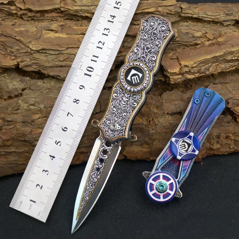 Creative Classic Outdoor Folding Fingertip Gyro Knife Camping Multifunctional Mini Portable High Hardness Collection Sabre
Creative Classic Outdoor Folding Fingertip Gyro Knife Camping Multifunctional Mini Portable High Hardness Collection Sabre