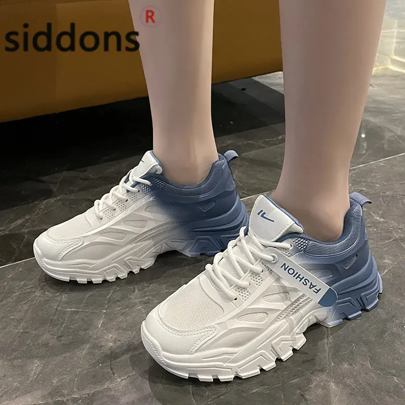 2023 Summer mesh outdoor running shoes women's leisure sports shoes match color thick soled vulcanized shoes
2023 Summer mesh outdoor running shoes women's leisure sports shoes match color thick soled vulcanized shoes