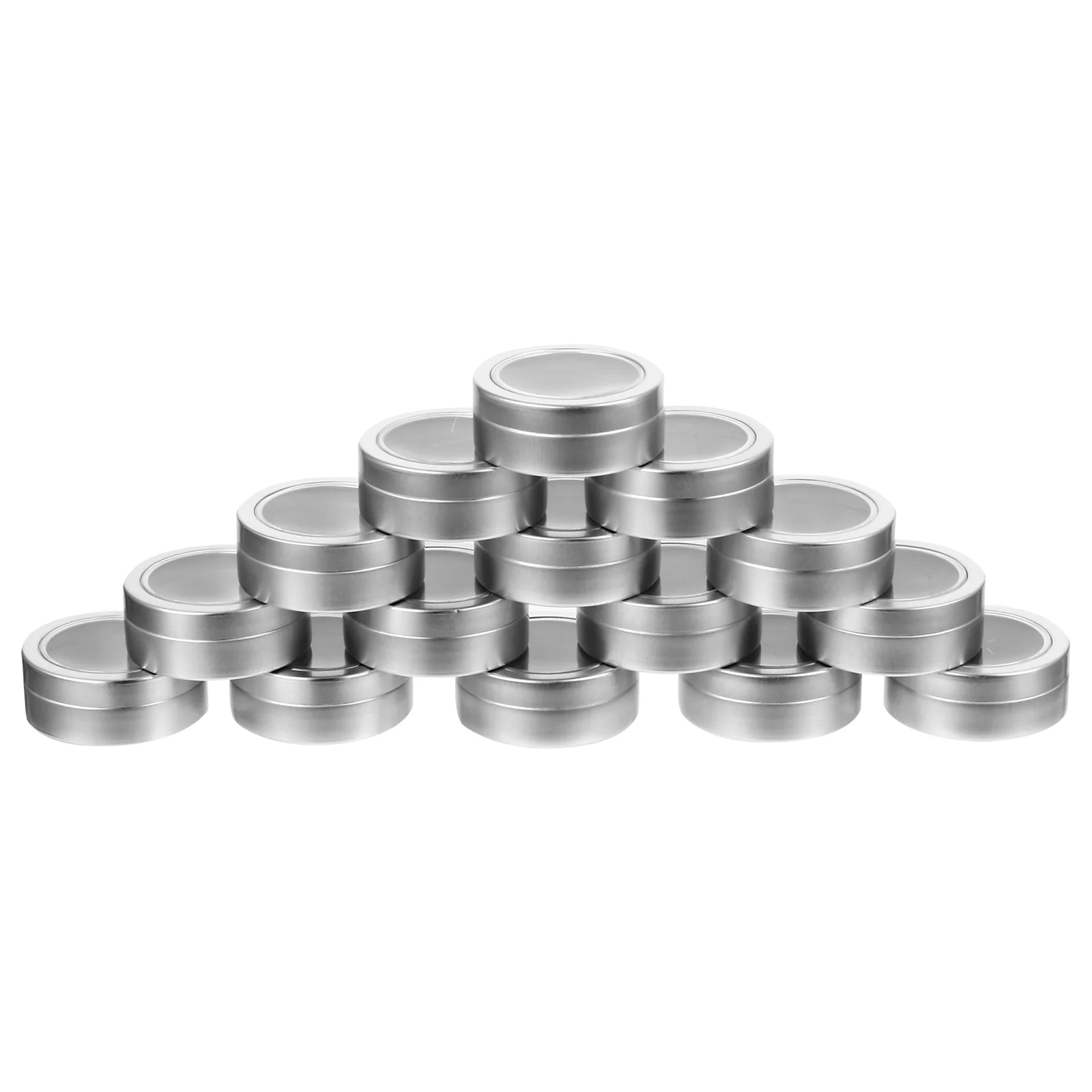 15 Pcs Aluminum Can Storage Box Candy Tin Makeup Cream Jars Round Container Travel
15 Pcs Aluminum Can Storage Box Candy Tin Makeup Cream Jars Round Container Travel