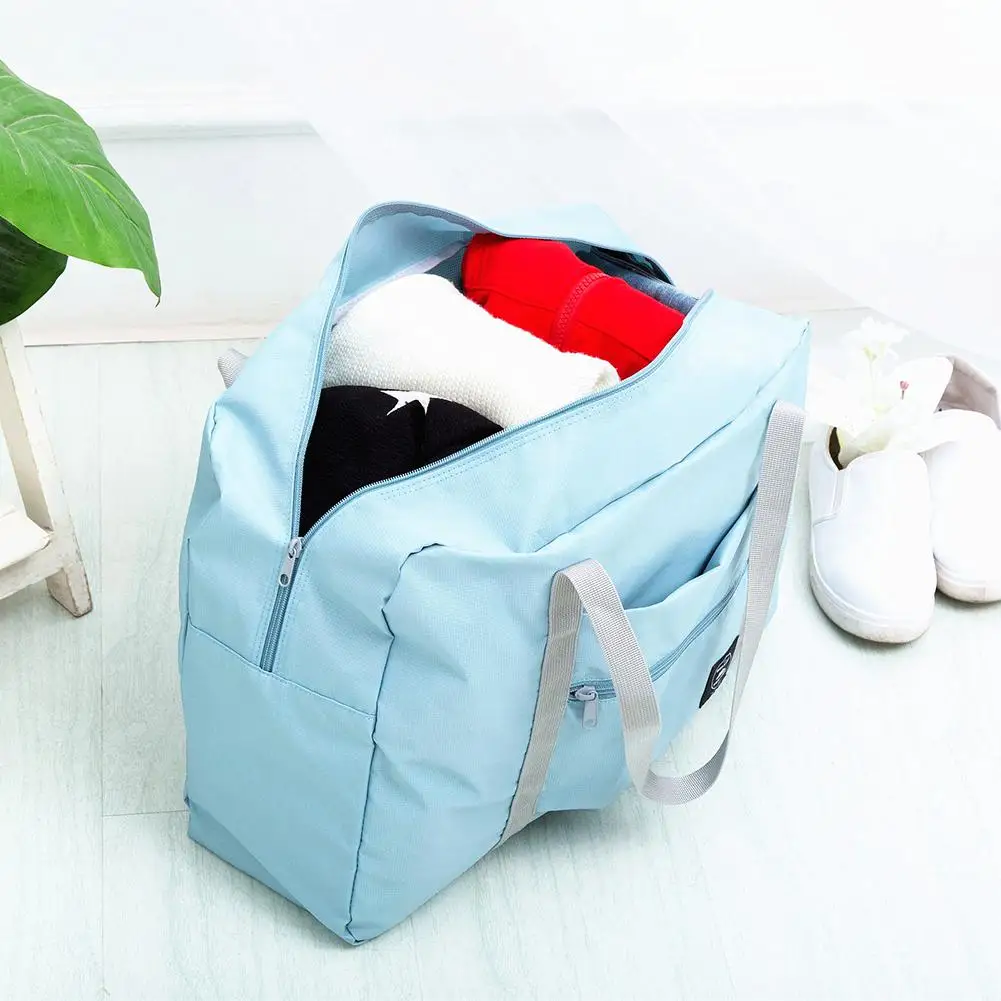Reusable Simple Unisex Handbags Men Travel Bag Portable Luggage Storage Tote Durable for Classification
Reusable Simple Unisex Handbags Men Travel Bag Portable Luggage Storage Tote Durable for Classification