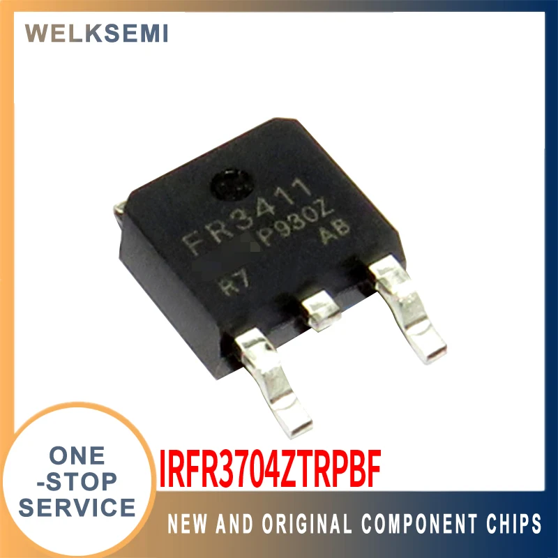 Транзистор с полевым эффектом IRFR3704ZTRPBF DPAK (MOSFET), новый оригинальный подлинный универсальный заказ
Транзистор с полевым эффектом IRFR3704ZTRPBF DPAK (MOSFET), новый оригинальный подлинный универсальный заказ