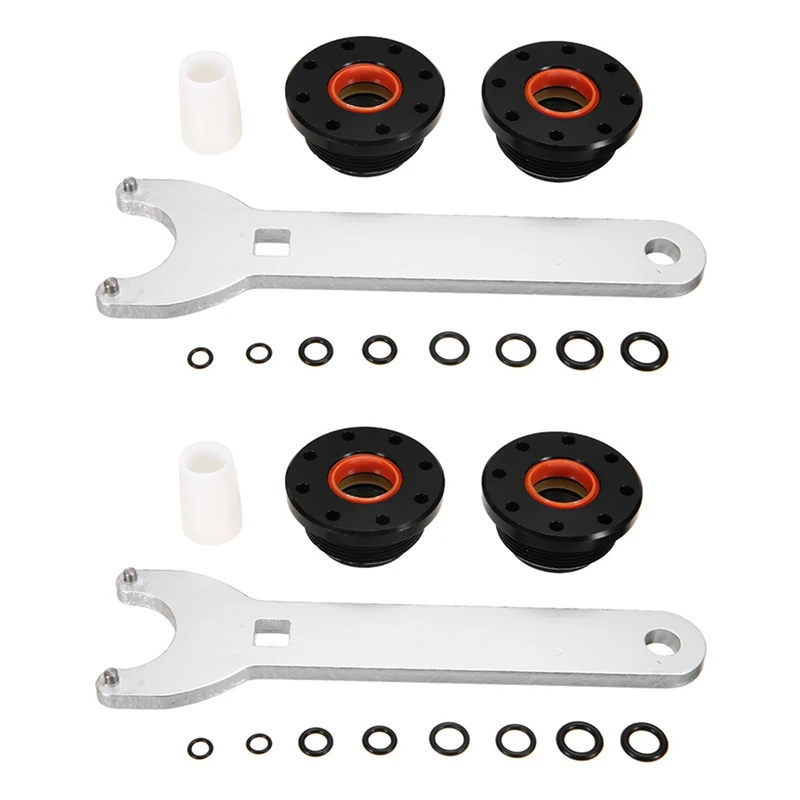 2Set HS5157 Front Hydraulic Steering Cylinder Seal Rebuild Kits With Wrench Compatible HC5340, HC5341-HC5348 HC5358 Etc
2Set HS5157 Front Hydraulic Steering Cylinder Seal Rebuild Kits With Wrench Compatible HC5340, HC5341-HC5348 HC5358 Etc