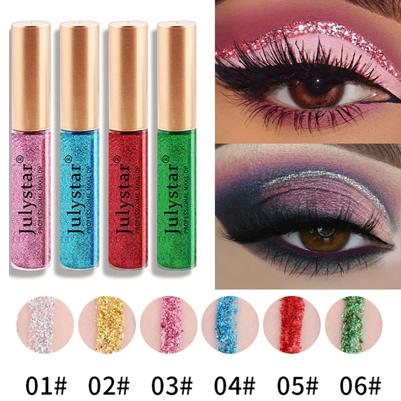 6 Colors Eye Shadow Pearlescent Diamond Liquid Eyeliner Waterproof Long-lasting Glitter Lying Silkworm Eyeshadow Eye Makeup
6 Colors Eye Shadow Pearlescent Diamond Liquid Eyeliner Waterproof Long-lasting Glitter Lying Silkworm Eyeshadow Eye Makeup