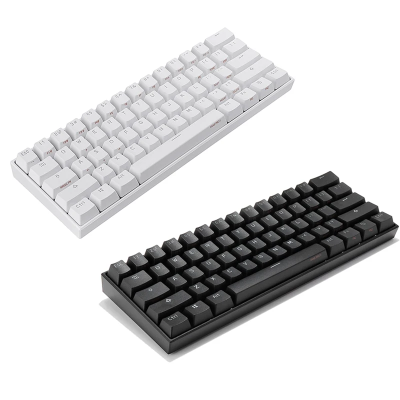 Mini Portable Wireless Bluetooth 60% Mechanical Keyboard Red Blue Brown Switch Gaming Keyboard Detachable Cable
Mini Portable Wireless Bluetooth 60% Mechanical Keyboard Red Blue Brown Switch Gaming Keyboard Detachable Cable